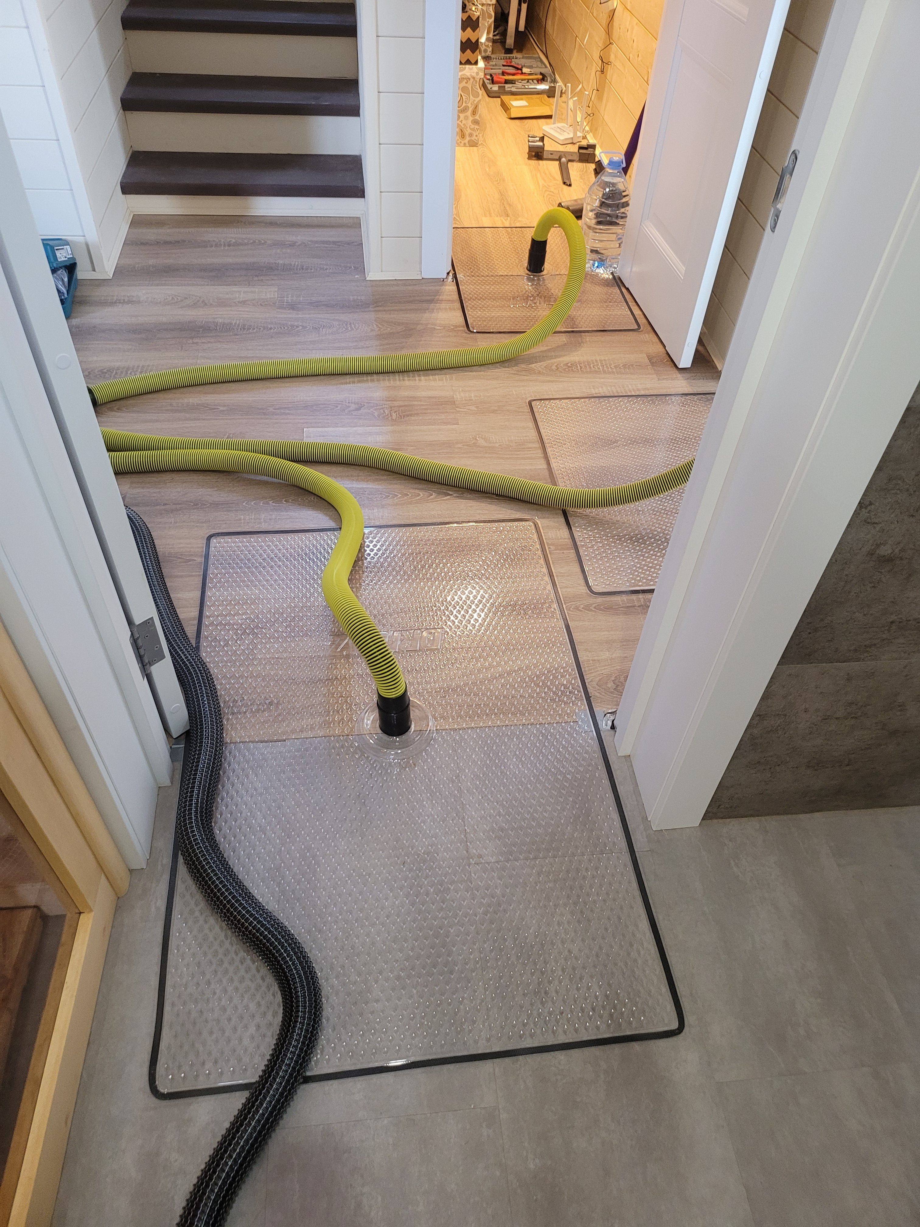 Просушка пола